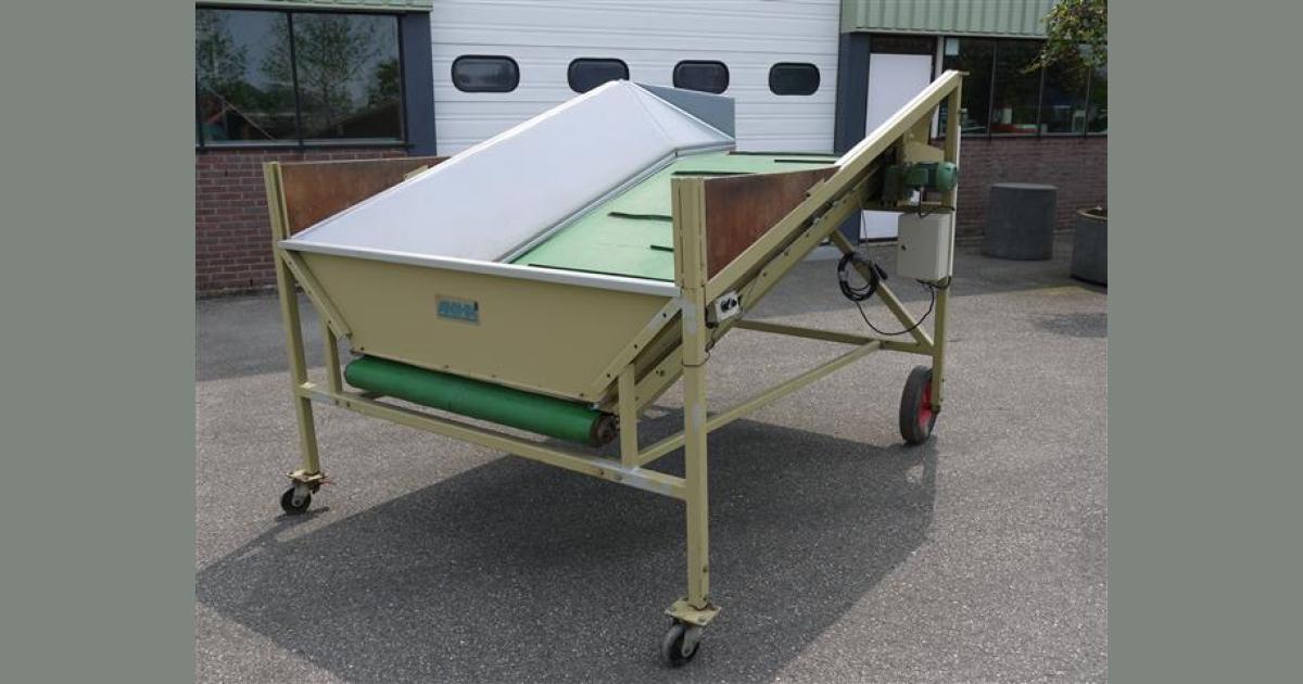 Antha hopper with vario speed • Duijndam Machines