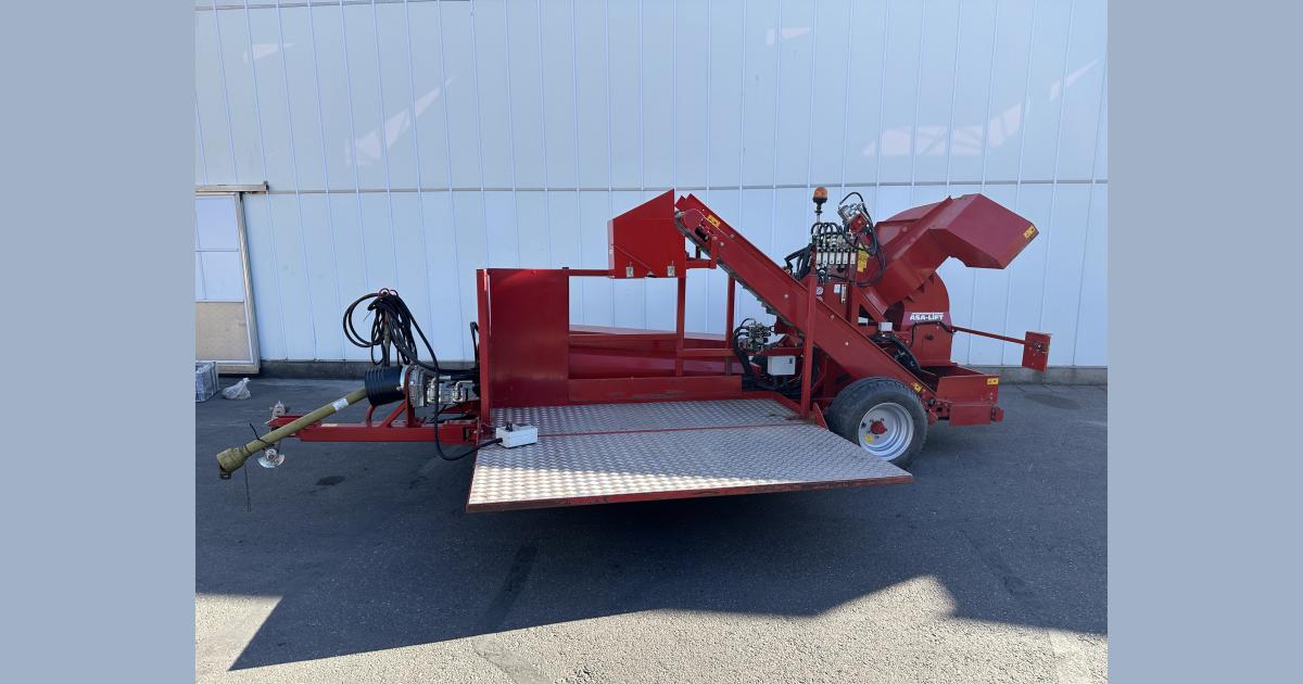 Asa-Lift GB100 beans harvesting machine 1 row • Duijndam Machines