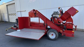 Asa-Lift GB100 beans harvesting machine 1 row