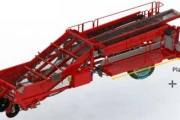 Asa-Lift TSP 275 potato harvester for sweet potatoes