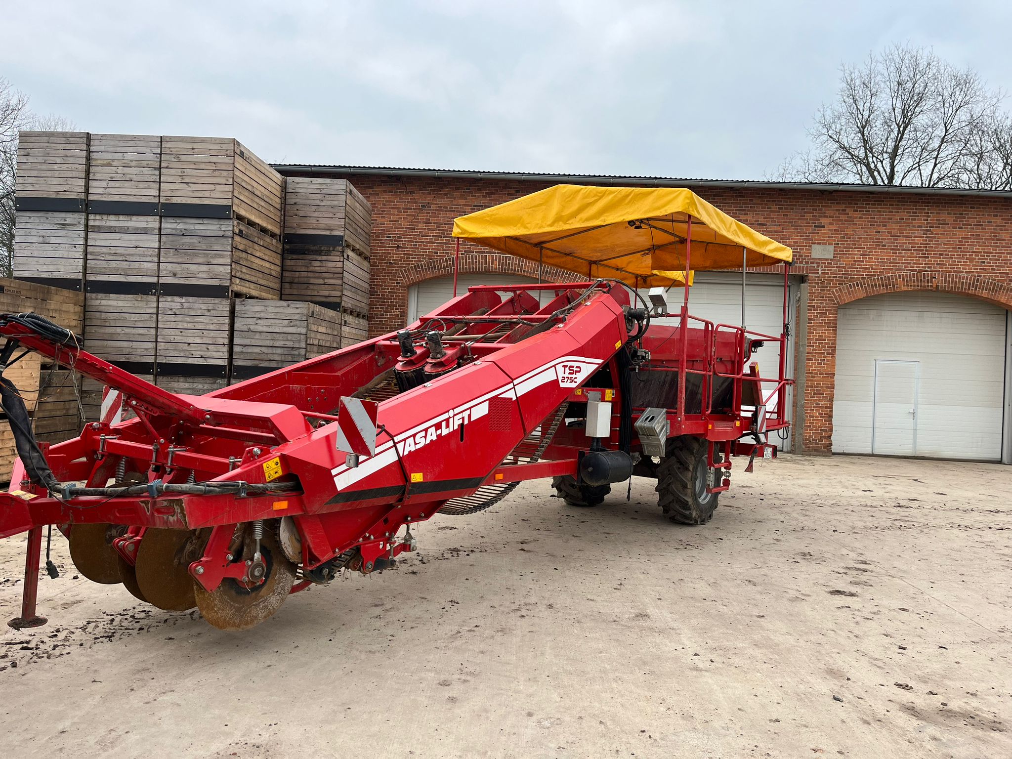 Asa-Lift TSP275C sharelifter harvester for sweet potatoes
