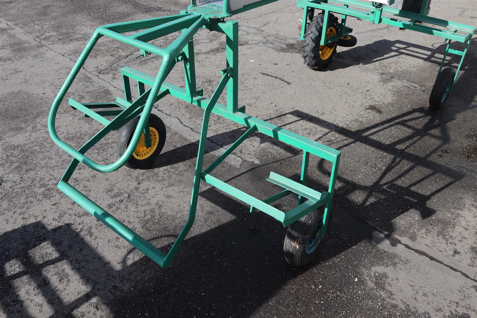 Electric harvester for asparagus • Duijndam Machines