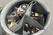 Asselbergs ventilator 2.2 kW 90 cm diameter