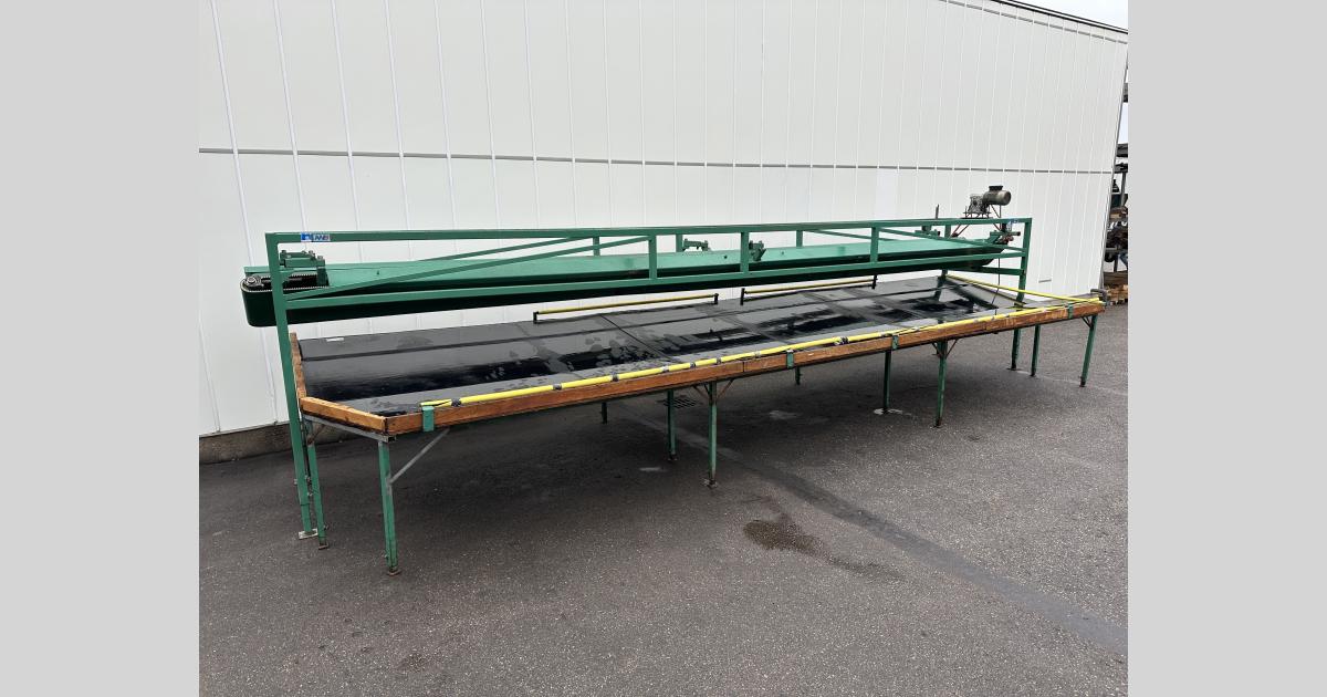 AWB KS4 sorting machine for cabbage and pumpkins, with 2 diverging ...