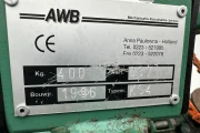 AWB KS4 sorting machine for cabage with 2x diverging belts,