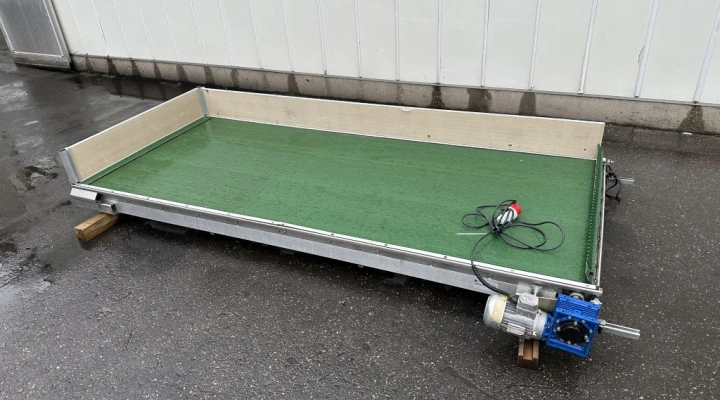 Aweta conveyor 290 x 120 cm