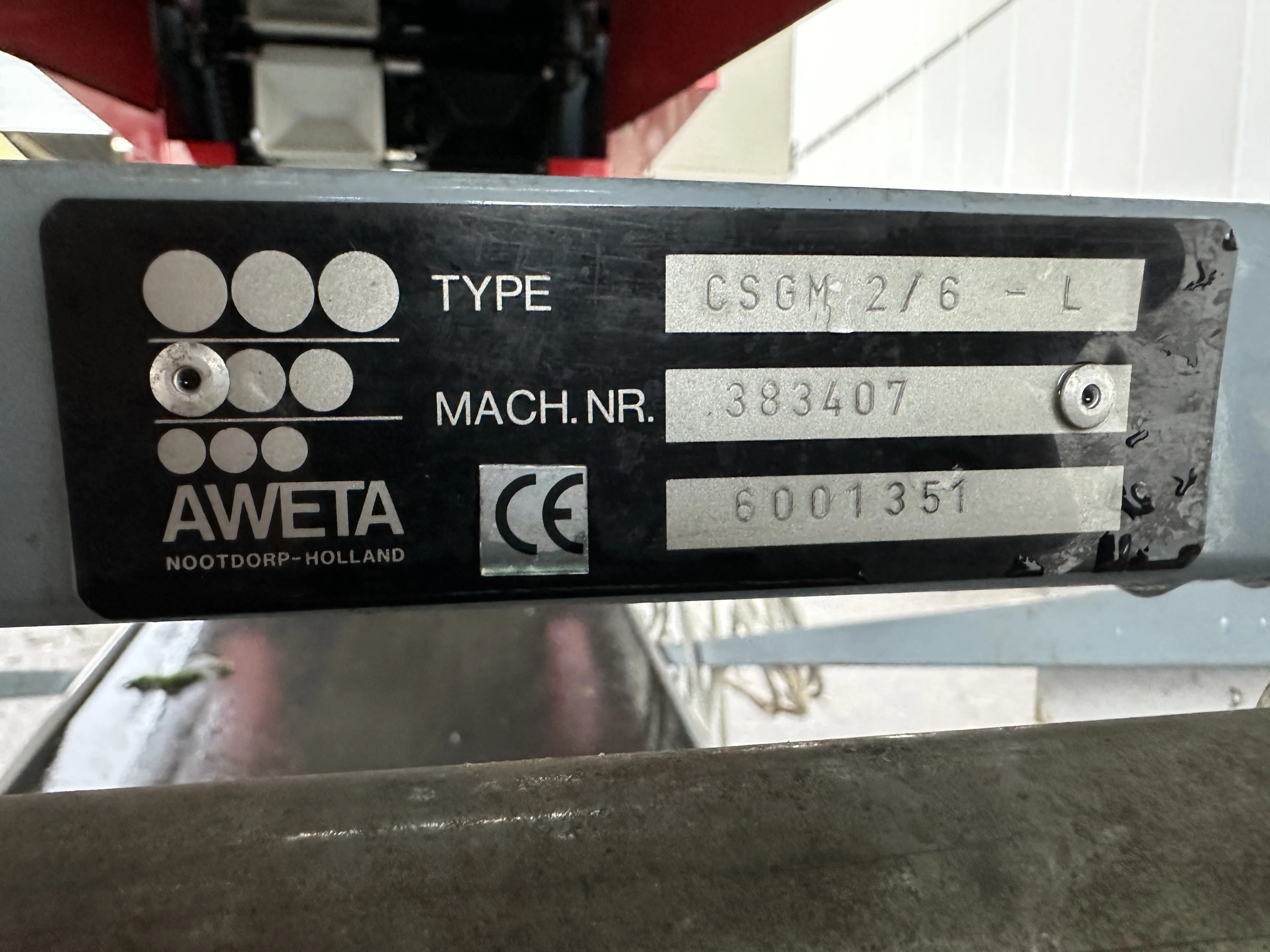 Aweta G2-6+1 paprikasorteermachine op gewicht • Duijndam Machines