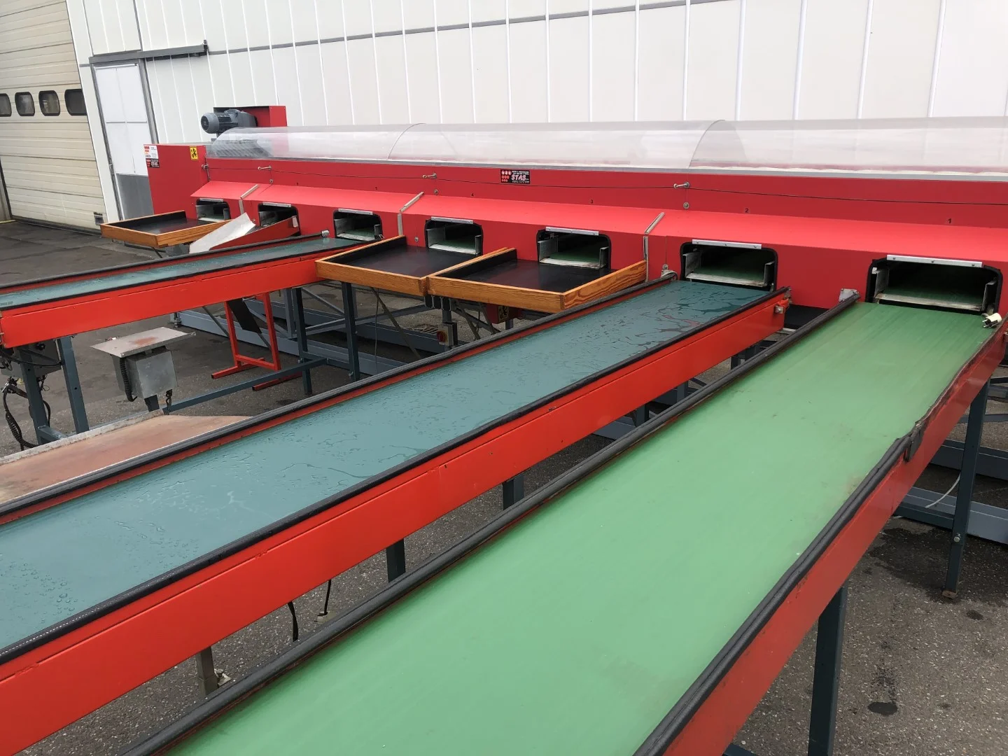 Aweta G2-6 sorteermachine voor appels en fruit • Duijndam Machines