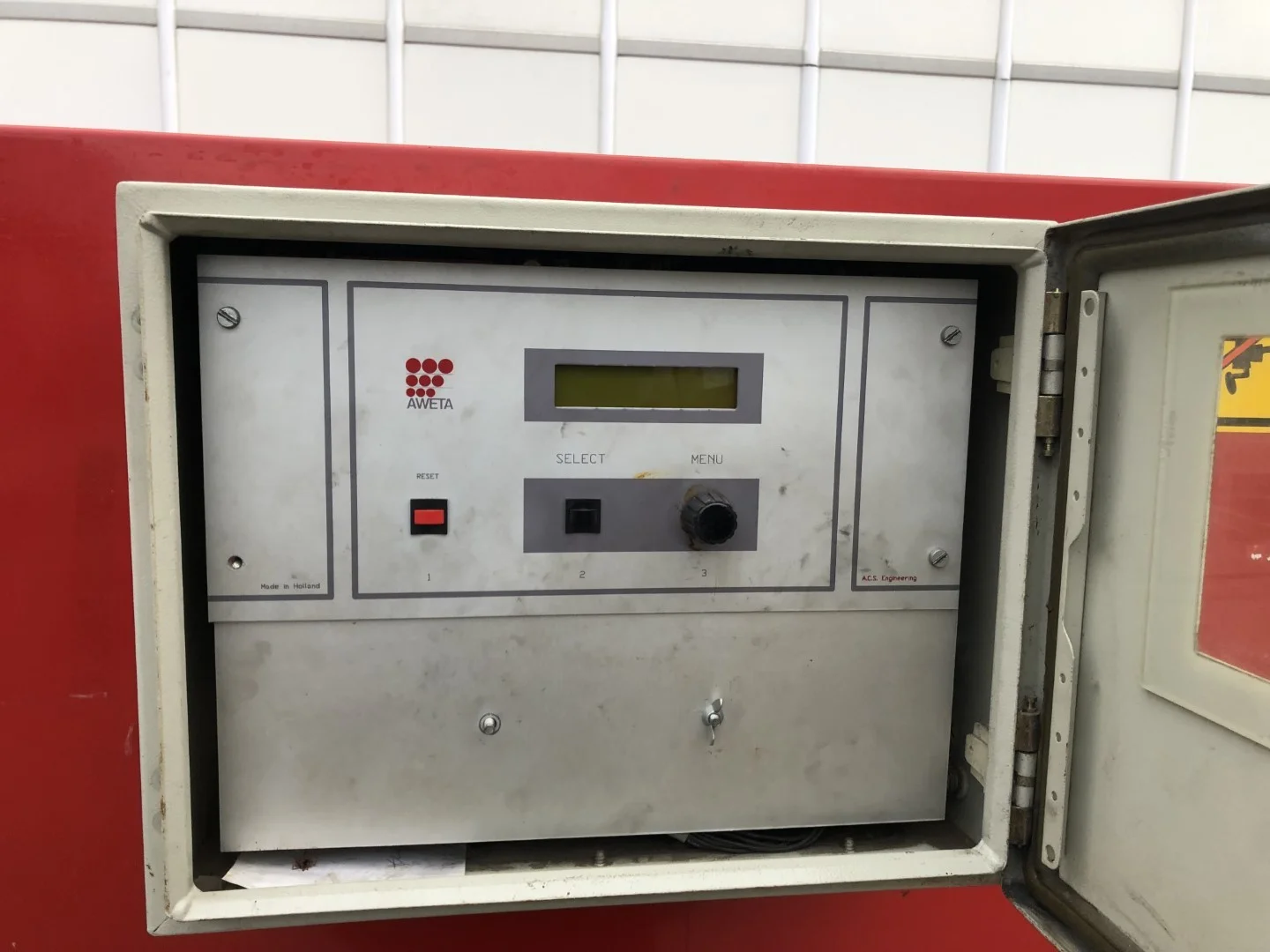 Aweta G2-6 weight sorting machine for peppers • Duijndam Machines