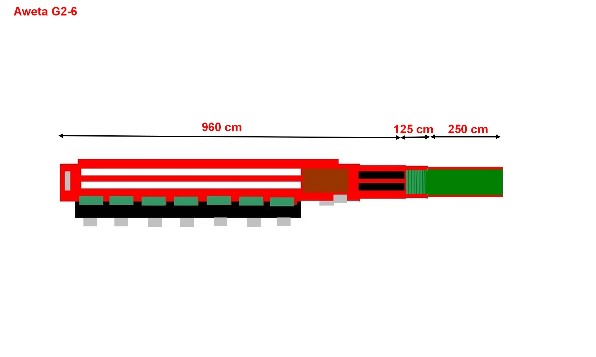 Aweta G2-6 weight sorting machine for peppers • Duijndam Machines