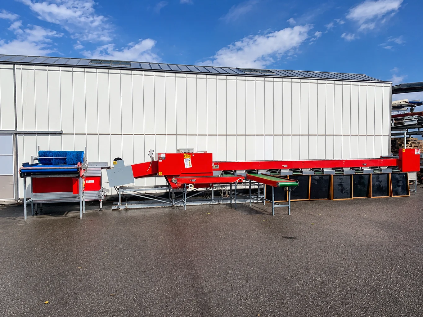 Aweta G3-8 apple & fruit sorting machine • Duijndam Machines