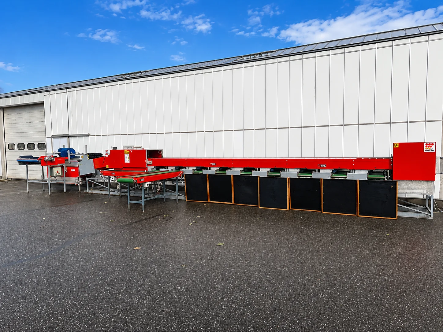 Aweta G3-8 apple & fruit sorting machine • Duijndam Machines