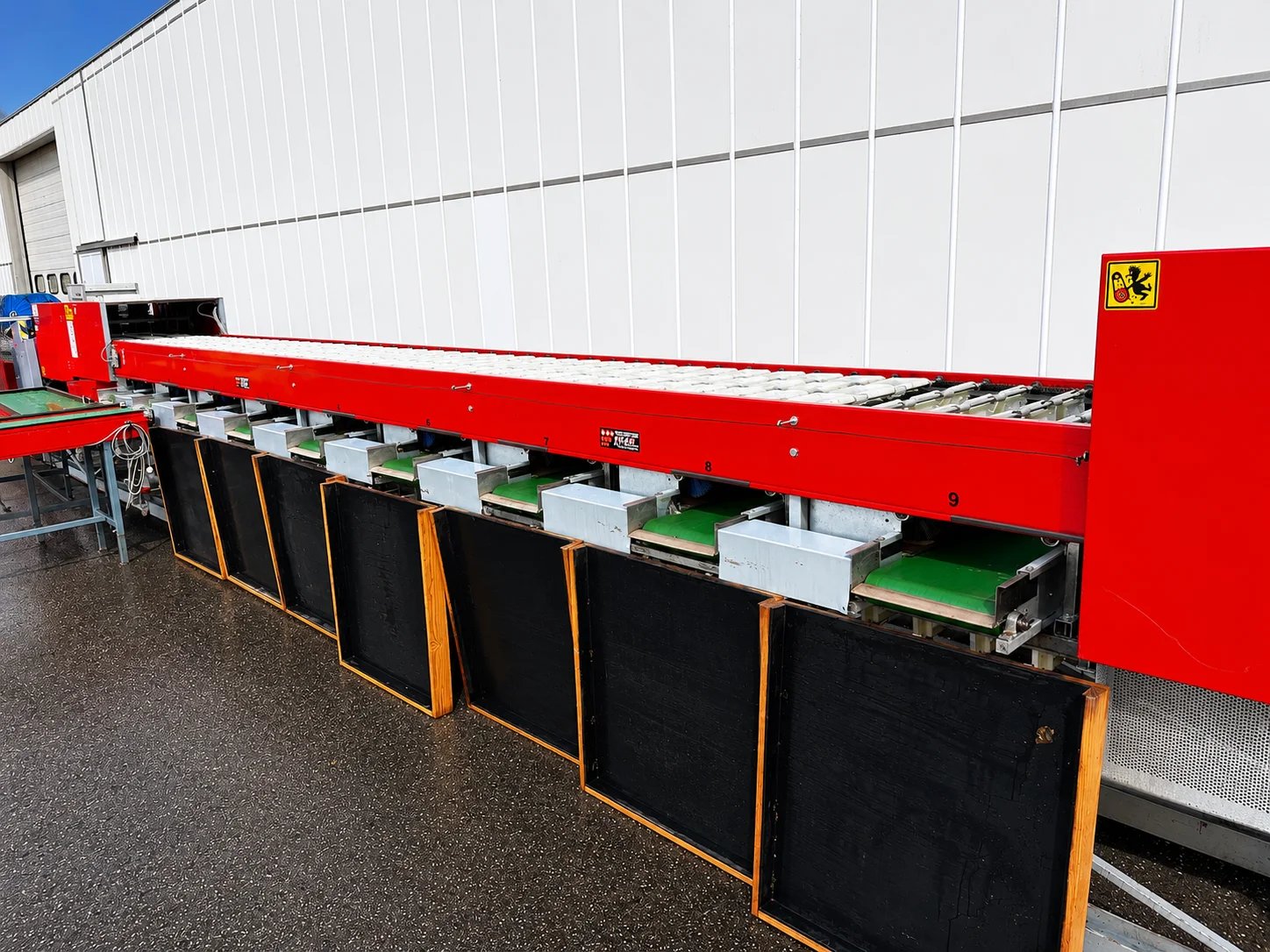 Aweta G3-8 apple & fruit sorting machine • Duijndam Machines