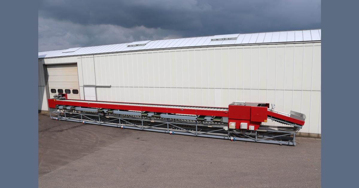 Aweta G3-8+1 weight sorting machine • Duijndam Machines