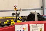 Aweta G4-14+1 pepper sorting machine with semi automatic box filling