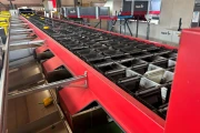 Aweta G4-14+1 pepper sorting machine with semi automatic box filling