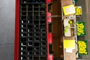Aweta G4-14+1 pepper sorting machine with semi automatic box filling