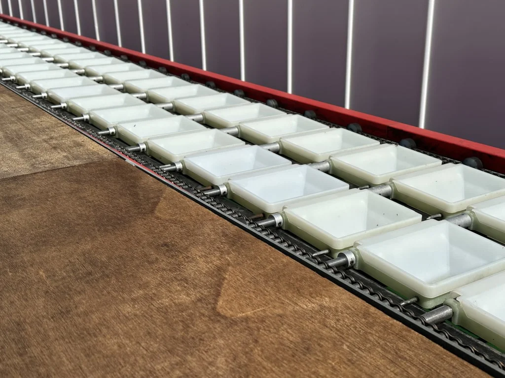 Aweta GM 210 sorting machine for peppers • Duijndam Machines