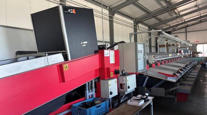 Aweta GM3-12+1 paprikasorteermachine gewicht en maat sorteermachine voor paprika en mango's