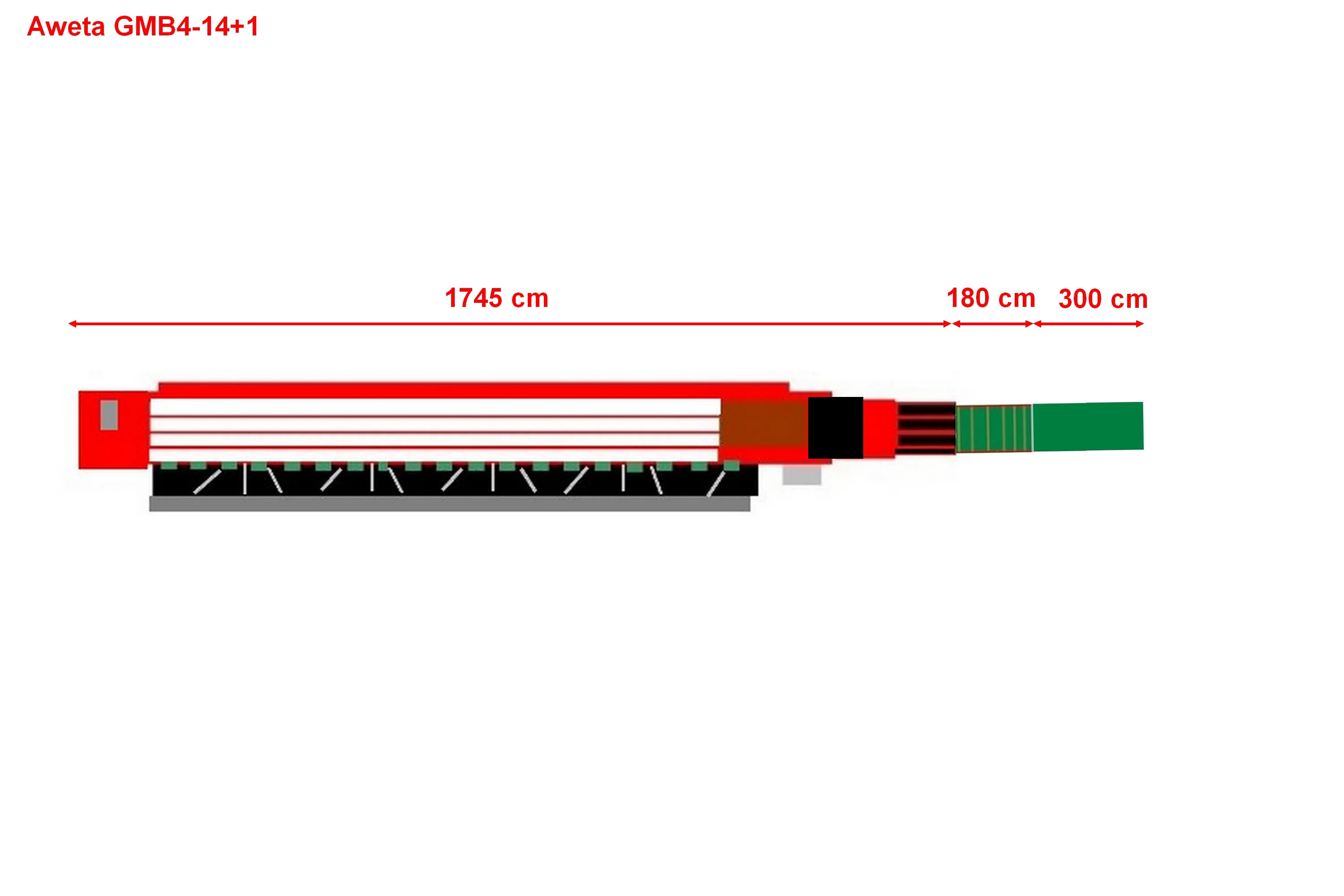 Aweta GM4-14 clasificadora de pimientos • Duijndam Machines