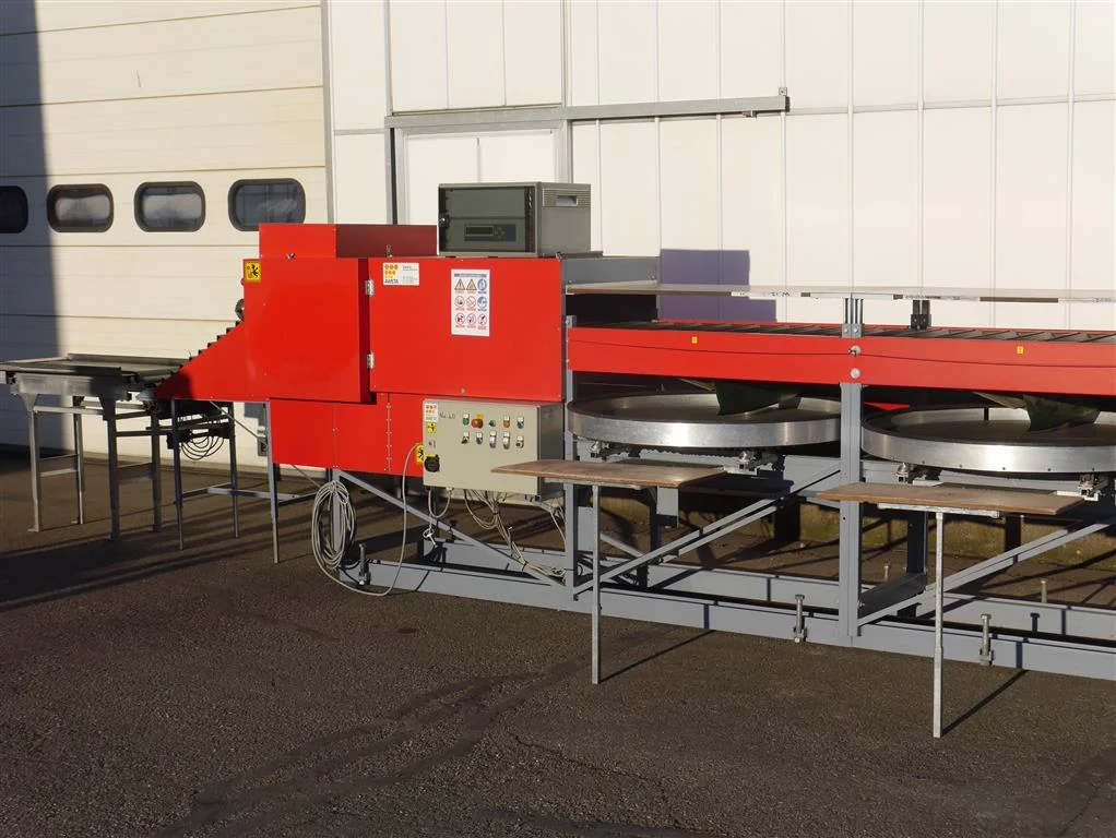 GS-9 Aweta máquina de clasificación para los pepinos • Duijndam Machines
