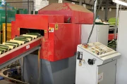 Aweta GSM10 cucumber grading machine with box discharge system