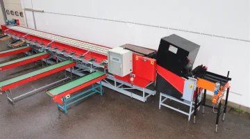 Aweta KG3-14 +1 weight and colour sorting machine for fruit