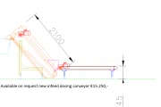 infeed dosing conveyor Aweta KG3