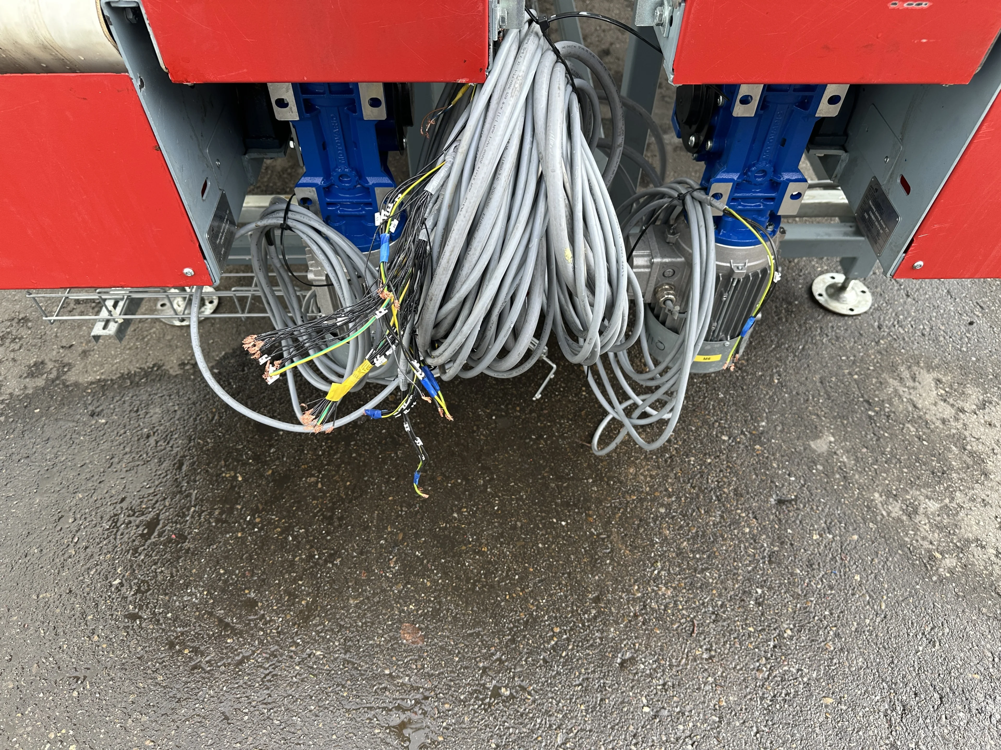 Aweta production and packaging line double packing conveyor • Duijndam ...