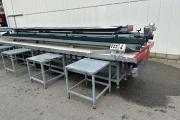 Aweta production and packaging line double packing conveyor