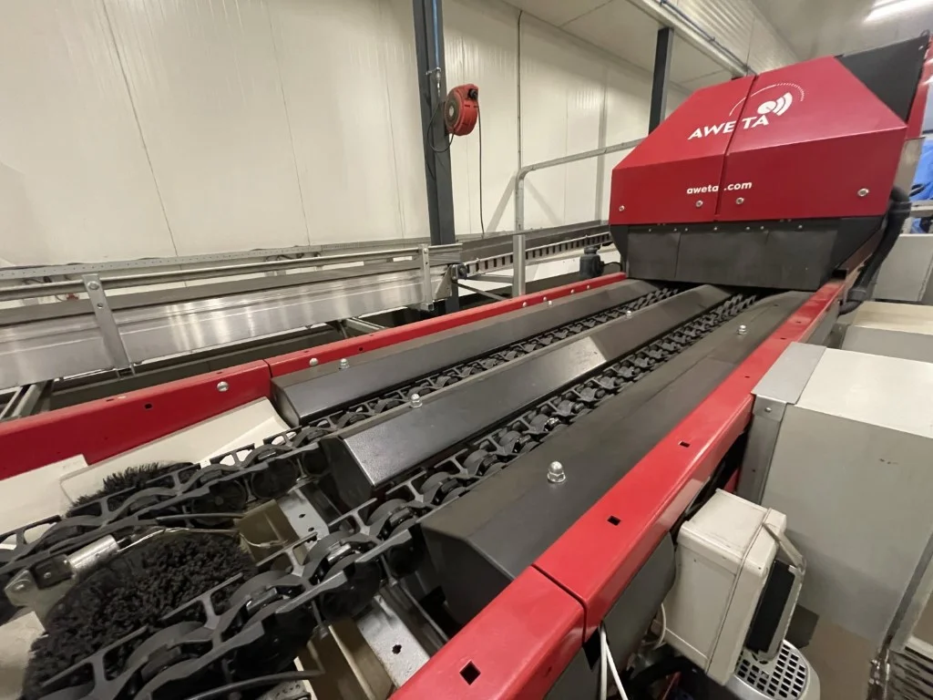 Aweta Rollerstar AV3D-AFS 2-8+1 avocado sorting machine • Duijndam Machines