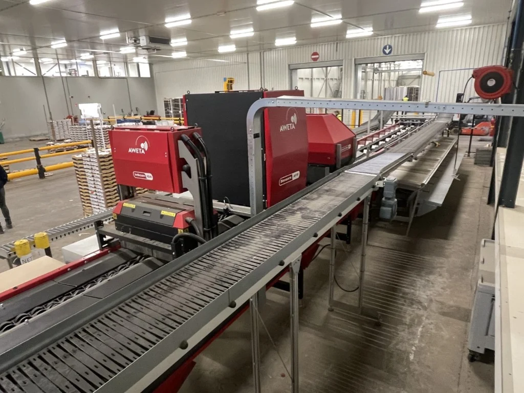 Aweta Rollerstar AV3D-AFS 2-8+1 avocado sorting machine • Duijndam Machines