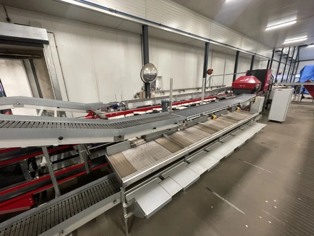 Aweta Rollerstar AV3D-AFS 2-8+1 avocado sorting machine • Duijndam Machines