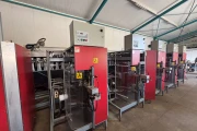 Aweta TRS-6 rose sorting machine with sealer and compressor