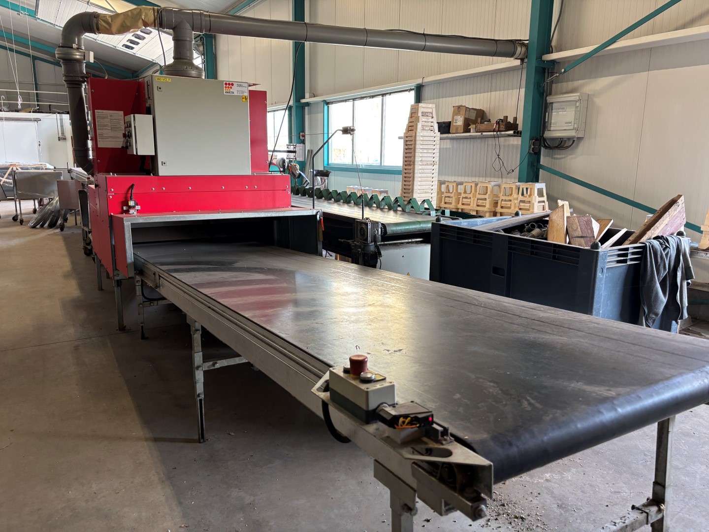 Aweta TRS-6 rozensorteermachine met sealer en compressor • Duijndam ...