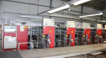 Aweta TRS rose bunching machines with 5 stations