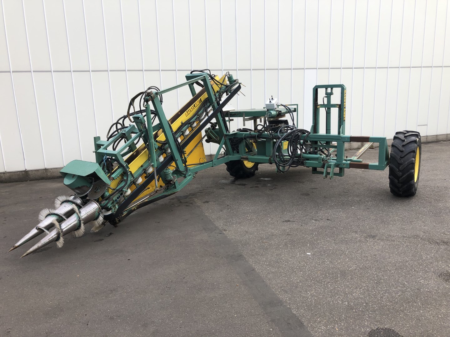 Baekelandt Erntemaschine für Porree • Duijndam Machines