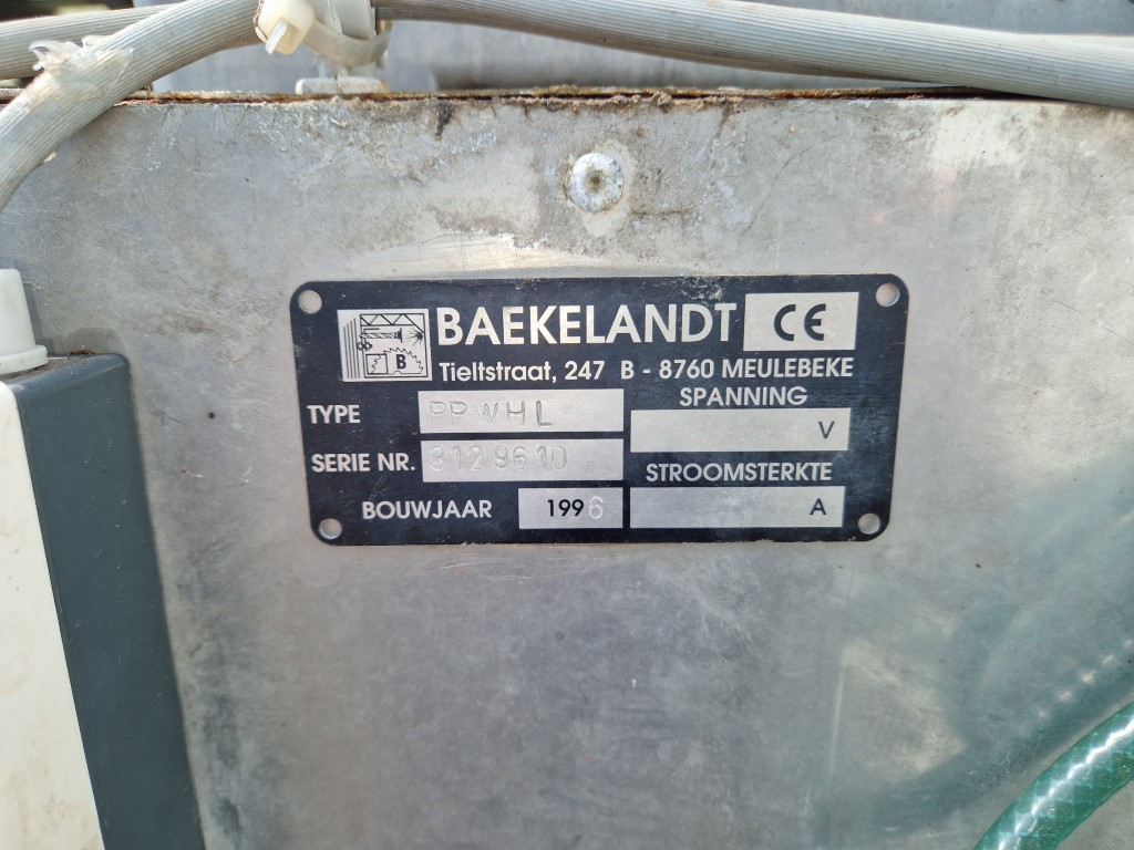 ������ ��� ������� � ����� ����-����� Baekelandt PPWHL � ���������� ������