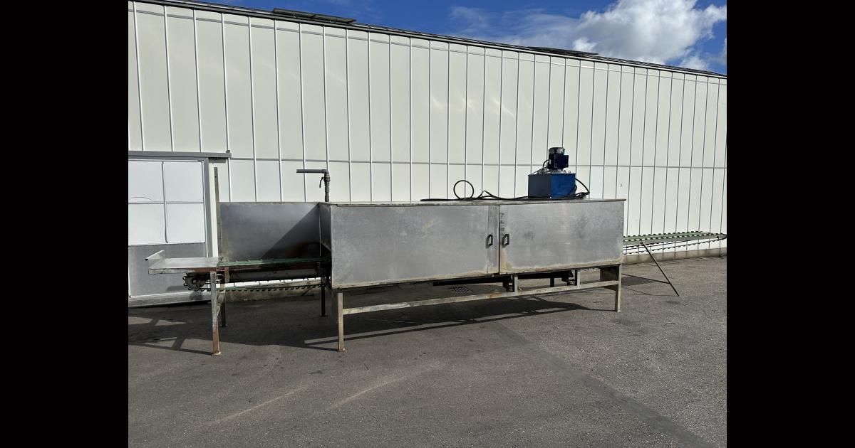 Baekelandt leek peeling and washing machine • Duijndam Machines