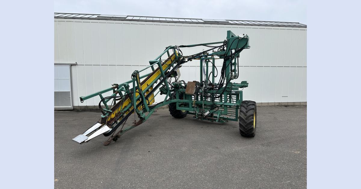 Baekelandt PRA cosechadora de puerros • Duijndam Machines