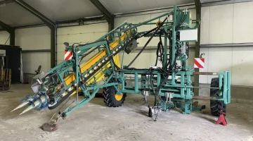 Baekelandt PRA Комбайн для уборки лука-порея автоматическая, удлиненная модель, двухрядное заполнение