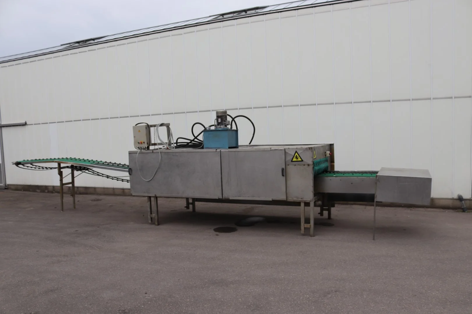 Baekelandt leek peeling and washing machine • Duijndam Machines