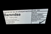 Barendse Deeny 500 Danish trolleys mobile destacker