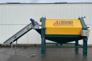 Allround barrel washing machine for carrots bulbs and potatoes