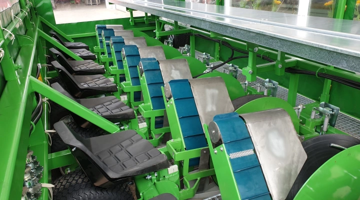 Basrijs leek planting machine 7 rows