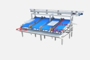 BCK production and packaging line with 4 conveyors