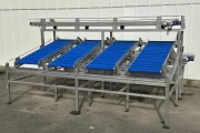 BCK production and packaging line with roller conveyors