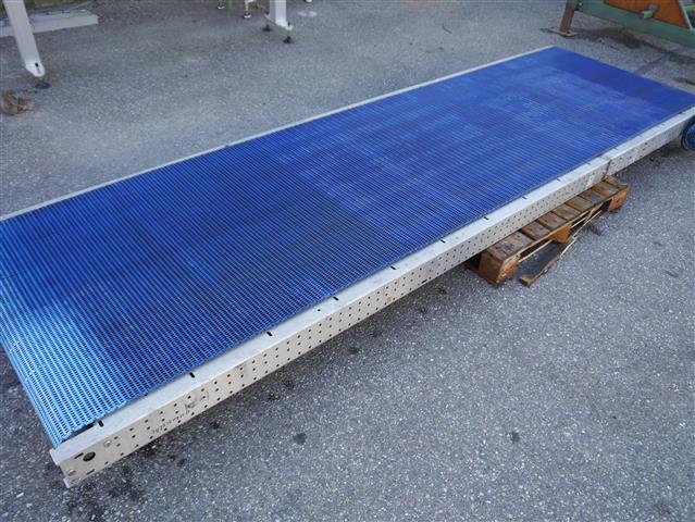Пластиковая конвейерная лента Beerepoot с рамой из нержавеющей стали 375 см x 108 см
