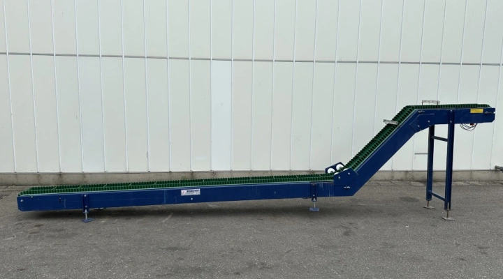 Beerepoot elevator incline conveyor with double bend 430 +130+105