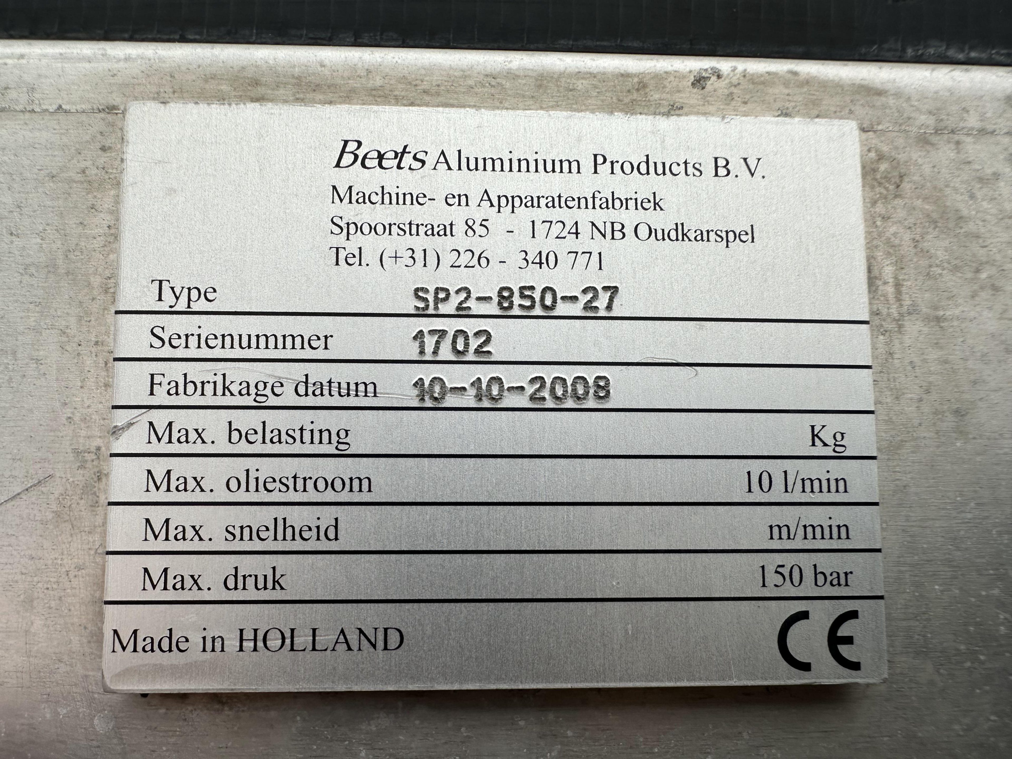 Beets SP2-850-27